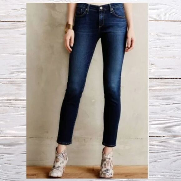 Pilcro and the Letterpress Cropped Stet Jeans - Picture 1 of 11